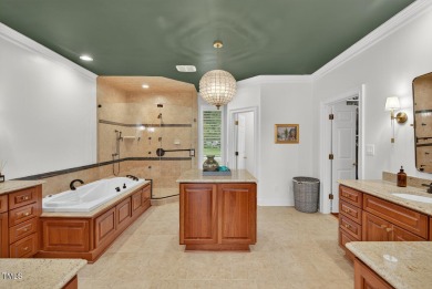 Stunning, updated one-level home on one of the finest lots on on Croasdaile Country Club in North Carolina - for sale on GolfHomes.com, golf home, golf lot