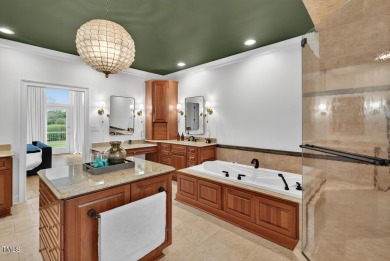 Stunning, updated one-level home on one of the finest lots on on Croasdaile Country Club in North Carolina - for sale on GolfHomes.com, golf home, golf lot