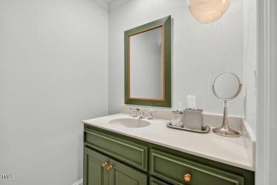 Stunning, updated one-level home on one of the finest lots on on Croasdaile Country Club in North Carolina - for sale on GolfHomes.com, golf home, golf lot