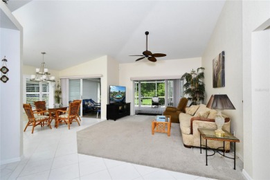Impeccably maintained Danforth model 3/2/2 home with huge lanai on Burnt Store Golf Club in Florida - for sale on GolfHomes.com, golf home, golf lot