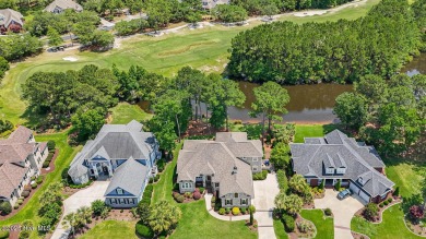 Incredible attention to detail in this custom stone beauty on Ocean Ridge Plantation in North Carolina - for sale on GolfHomes.com, golf home, golf lot