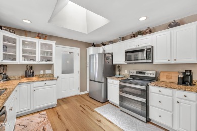 Discover this adorable 3-bedroom, 2-bath cottage tucked away on on Carolina Trace Country Club in North Carolina - for sale on GolfHomes.com, golf home, golf lot