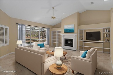 Located in The Enclave of Sugarmill Woods is a 3 bedroom, 2 bath on Sugarmill Woods Golf and Country Club in Florida - for sale on GolfHomes.com, golf home, golf lot