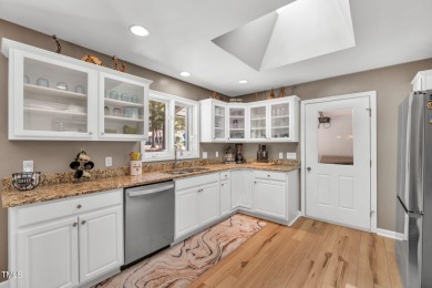 Discover this adorable 3-bedroom, 2-bath cottage tucked away on on Carolina Trace Country Club in North Carolina - for sale on GolfHomes.com, golf home, golf lot