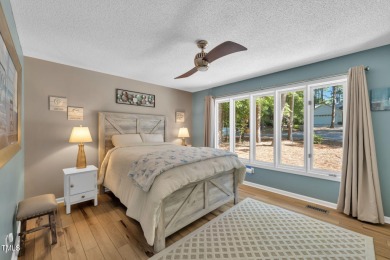 Discover this adorable 3-bedroom, 2-bath cottage tucked away on on Carolina Trace Country Club in North Carolina - for sale on GolfHomes.com, golf home, golf lot