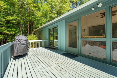 Discover this adorable 3-bedroom, 2-bath cottage tucked away on on Carolina Trace Country Club in North Carolina - for sale on GolfHomes.com, golf home, golf lot