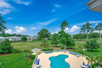 Welcome home to this top-floor 2BD, 2BA gem, offering stunning on Myrtlewood Golf Course and Club  in South Carolina - for sale on GolfHomes.com, golf home, golf lot