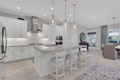 Experience the perfect blend of elegance and relaxation in this on Verandah Golf Course and Club in Florida - for sale on GolfHomes.com, golf home, golf lot