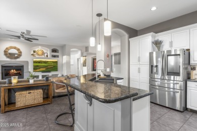 Stunning great room home in desirable McDowell Mountain Ranch on Sanctuary Golf Course At WestWorld in Arizona - for sale on GolfHomes.com, golf home, golf lot
