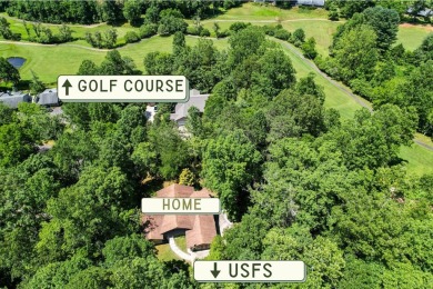 Highlands sophistication at a Franklin, NC pricepoint! This chic on Mill Creek Country Club in North Carolina - for sale on GolfHomes.com, golf home, golf lot