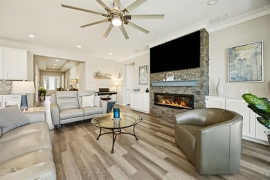 RV Garage home with waterfront living at its best, on a spacious on Golf Club At North Hampton in Florida - for sale on GolfHomes.com, golf home, golf lot