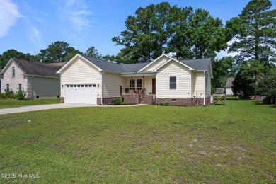 Coming soon! No showings!! Built in the fall of 2022 and nestled on Harbour Point Golf Club in North Carolina - for sale on GolfHomes.com, golf home, golf lot