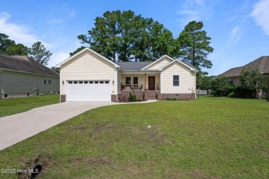 Coming soon! No showings!! Built in the fall of 2022 and nestled on Harbour Point Golf Club in North Carolina - for sale on GolfHomes.com, golf home, golf lot