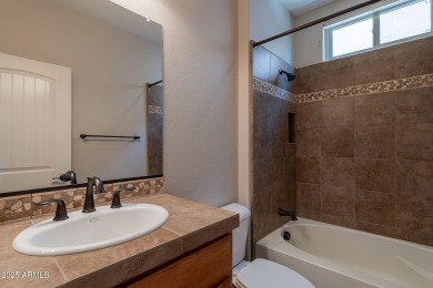 Situated on a spacious corner homesite, this beautiful turn-key on Encanterra Country Club in Arizona - for sale on GolfHomes.com, golf home, golf lot
