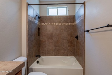 Situated on a spacious corner homesite, this beautiful turn-key on Encanterra Country Club in Arizona - for sale on GolfHomes.com, golf home, golf lot