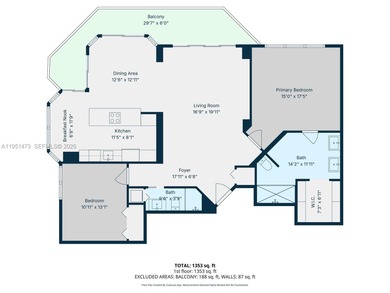 Excellent corner unit remodeled, featuring 2 split bedrooms and on Turnberry Isle Resort and Club in Florida - for sale on GolfHomes.com, golf home, golf lot