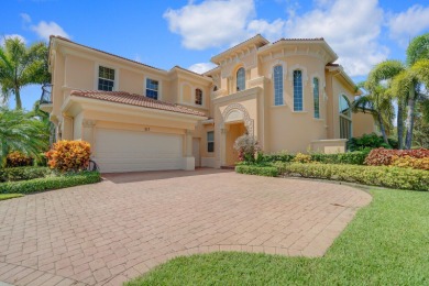 4BR/4.5BA beautifully appointed Casa De Vincenza-model estate on Jupiter Country Club in Florida - for sale on GolfHomes.com, golf home, golf lot