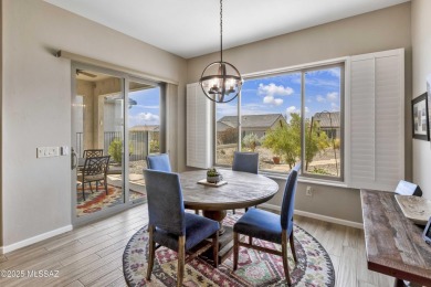 This is a must see Hermosa model! This upgraded home offers 2 on Saddlebrooke Ranch Golf Club in Arizona - for sale on GolfHomes.com, golf home, golf lot