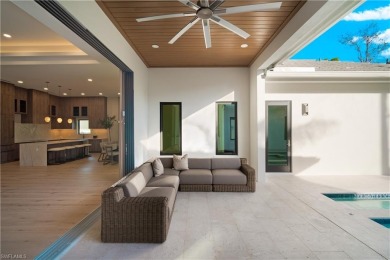 An exceptional, newly custom built property in a heart of Naples on Hole in the Wall Golf Club in Florida - for sale on GolfHomes.com, golf home, golf lot