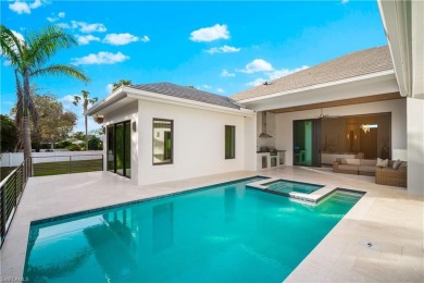 An exceptional, newly custom built property in a heart of Naples on Hole in the Wall Golf Club in Florida - for sale on GolfHomes.com, golf home, golf lot