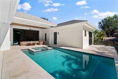 An exceptional, newly custom built property in a heart of Naples on Hole in the Wall Golf Club in Florida - for sale on GolfHomes.com, golf home, golf lot