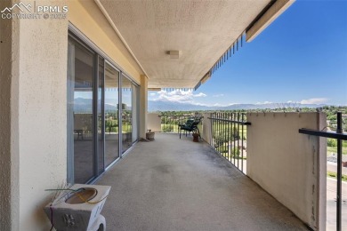 Incredible Views  Value - 2 Bed, 2 Bath Condo with Pikes Peak on Valley Hi Golf Course in Colorado - for sale on GolfHomes.com, golf home, golf lot