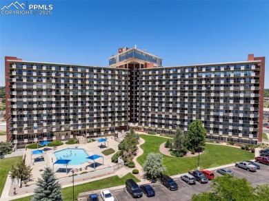 Incredible Views  Value - 2 Bed, 2 Bath Condo with Pikes Peak on Valley Hi Golf Course in Colorado - for sale on GolfHomes.com, golf home, golf lot