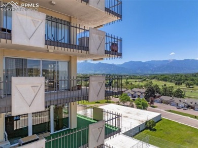 Incredible Views  Value - 2 Bed, 2 Bath Condo with Pikes Peak on Valley Hi Golf Course in Colorado - for sale on GolfHomes.com, golf home, golf lot