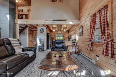 This gorgeous log home truly embraces the ''life in the on The Hideout Golf in Pennsylvania - for sale on GolfHomes.com, golf home, golf lot