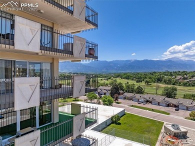 Incredible Views  Value - 2 Bed, 2 Bath Condo with Pikes Peak on Valley Hi Golf Course in Colorado - for sale on GolfHomes.com, golf home, golf lot