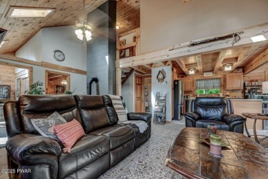 This gorgeous log home truly embraces the ''life in the on The Hideout Golf in Pennsylvania - for sale on GolfHomes.com, golf home, golf lot