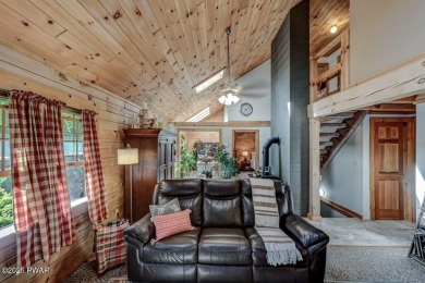 This gorgeous log home truly embraces the ''life in the on The Hideout Golf in Pennsylvania - for sale on GolfHomes.com, golf home, golf lot