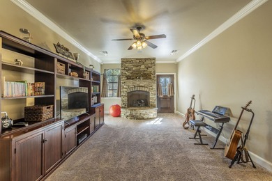 Beautiful Home on Hole #7 in Edmond's Prestigious Fairfax Golf on Fairfax Golf Club in Oklahoma - for sale on GolfHomes.com, golf home, golf lot