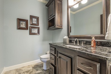 Beautiful Home on Hole #7 in Edmond's Prestigious Fairfax Golf on Fairfax Golf Club in Oklahoma - for sale on GolfHomes.com, golf home, golf lot