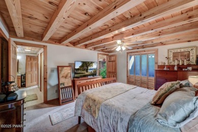 This gorgeous log home truly embraces the ''life in the on The Hideout Golf in Pennsylvania - for sale on GolfHomes.com, golf home, golf lot