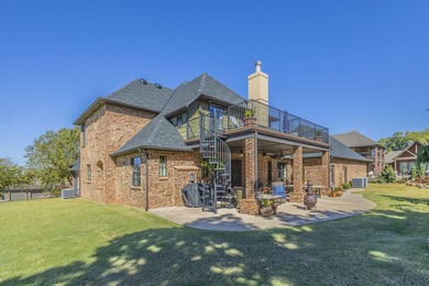 Beautiful Home on Hole #7 in Edmond's Prestigious Fairfax Golf on Fairfax Golf Club in Oklahoma - for sale on GolfHomes.com, golf home, golf lot