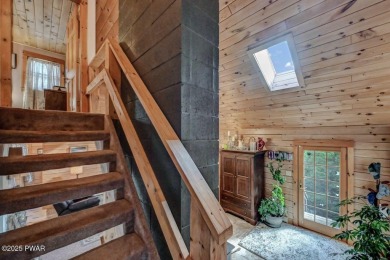This gorgeous log home truly embraces the ''life in the on The Hideout Golf in Pennsylvania - for sale on GolfHomes.com, golf home, golf lot