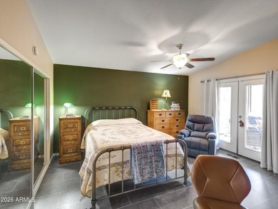 Adorable, bright 2+ bedroom home with great N/S exposure, mature on Paradise Peak Golf Course in Arizona - for sale on GolfHomes.com, golf home, golf lot