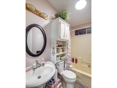 Adorable, bright 2+ bedroom home with great N/S exposure, mature on Paradise Peak Golf Course in Arizona - for sale on GolfHomes.com, golf home, golf lot