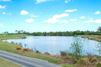 Tastefully decorated and TURN-KEY FURNISHED this popular 2 on River Strand Golf and Country Club At Heritage Harbour  in Florida - for sale on GolfHomes.com, golf home, golf lot