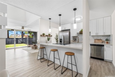 Beautifully renovated corner unit at Mililani Garden Homes 1 on Mililani Golf Club in Hawaii - for sale on GolfHomes.com, golf home, golf lot