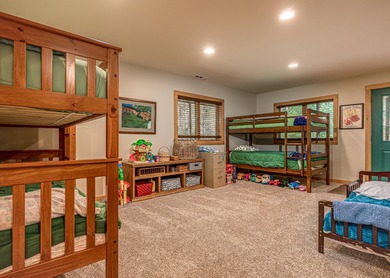 Subdivision Serenity! Timber Ridge Subdivision chalet on almost on Timber Ridge Golf Club in Wisconsin - for sale on GolfHomes.com, golf home, golf lot