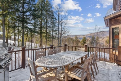 This exquisite home sits behind the hole 7 Green on the Sunday on Sunday River Golf Club in Maine - for sale on GolfHomes.com, golf home, golf lot