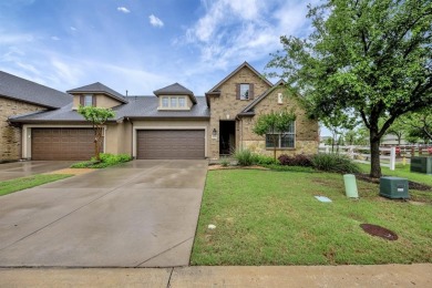 This beautifully maintained corner lot half duplex home is on Wildhorse Golf Club of Robson Ranch in Texas - for sale on GolfHomes.com, golf home, golf lot