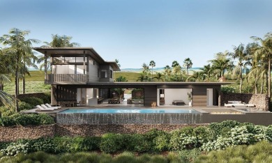 Perched above the 8th fairway of the iconic Arnold on Hapuna Golf Course in Hawaii - for sale on GolfHomes.com, golf home, golf lot