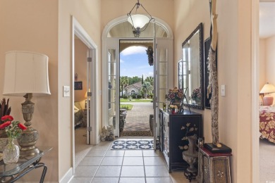 Beautiful Mediterranean Style Ranch Home with side-load garage on Palmetto Greens Golf and Country Club in South Carolina - for sale on GolfHomes.com, golf home, golf lot