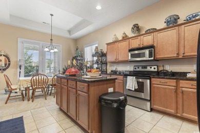 Beautiful Mediterranean Style Ranch Home with side-load garage on Palmetto Greens Golf and Country Club in South Carolina - for sale on GolfHomes.com, golf home, golf lot