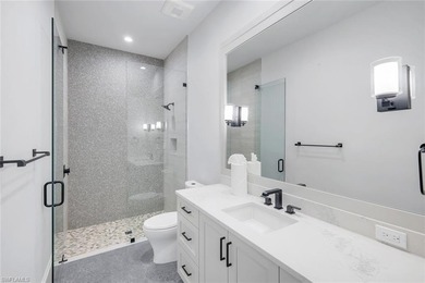 Experience the pinnacle of modern luxury on this extraordinary on Miromar Lakes Golf Club in Florida - for sale on GolfHomes.com, golf home, golf lot