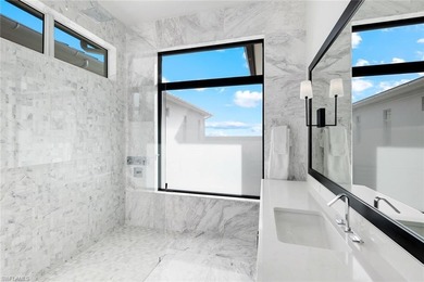 Experience the pinnacle of modern luxury on this extraordinary on Miromar Lakes Golf Club in Florida - for sale on GolfHomes.com, golf home, golf lot