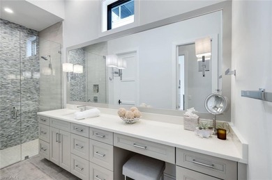 Experience the pinnacle of modern luxury on this extraordinary on Miromar Lakes Golf Club in Florida - for sale on GolfHomes.com, golf home, golf lot